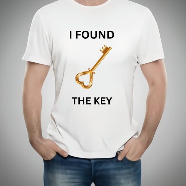 Combo Of My Heart & The Key Style White T-shirt With Cute Design – Heart & Key Design T-shirts  – Best Quality T-shirts For Girls | T-shirt For Women – T-shirt For Men