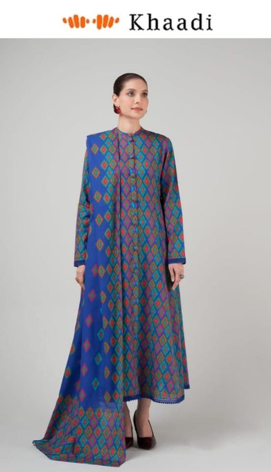 Khaadi Brand ✨ 3 Piece Digital Printed Lawn Unstitched Suit New Collection 2025 For Womens
