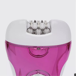 Kemei 1208-a Multifunctional Women Epilator & Shaver – Female Hair Remover – Rechargeable Electric Lady Shaver ( Random Color )