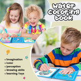 Magic Water Book Painting Drawing Coloring Board Book Magic Water Pen ( Random Book )
