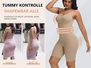Slim N Lift Full Body Shaper For Female | Tummy Control Thigh Slimmer Shape Wear (adjustable Standard Size)